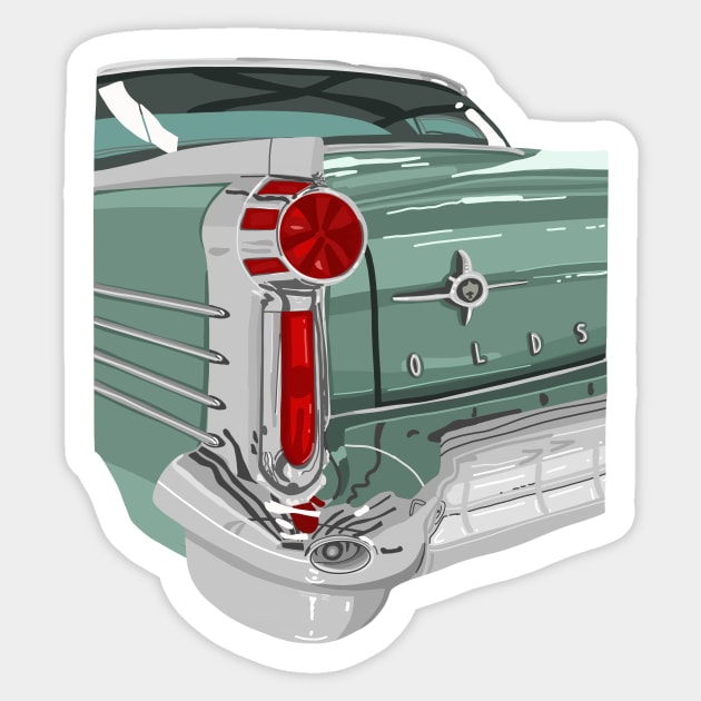 Oldsmobile Sticker by jenblove